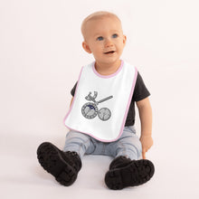 Load image into Gallery viewer, PP Embroidered Baby Bib
